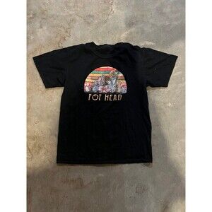 Pot Head Black t shirt women’s plant lover pothead succulent shirt size S